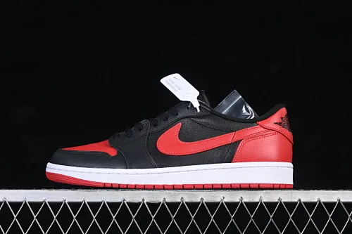 All categories Air Jordan Jordan series basketball shoes Air Jordan 1 Low Air Jordan 1 Low OG "Banned" AJ1 Joe 1 banned XX low-top cultural and casual sneakers HQ6998-001